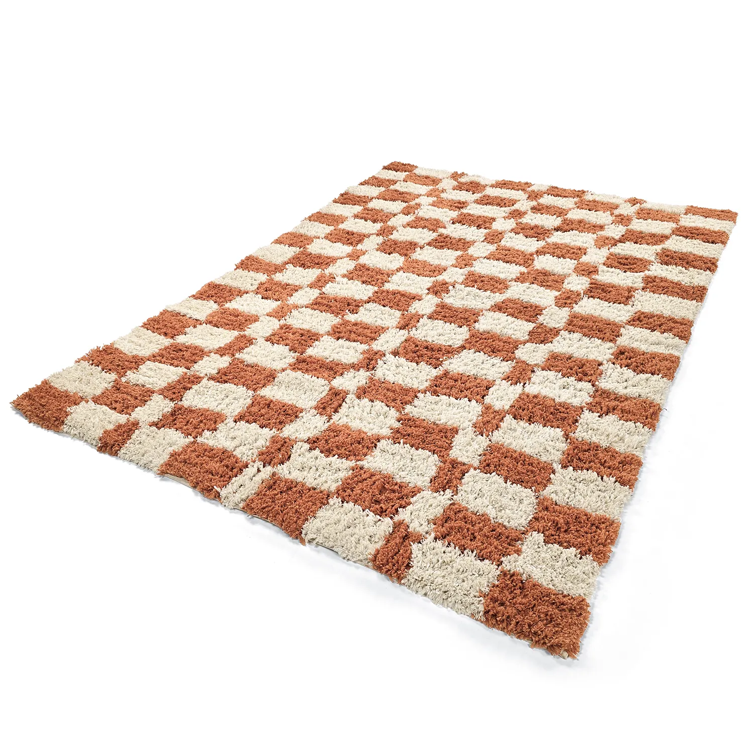 Tapis shaggy - Atrani Natural Cotton Shaggy (orange)