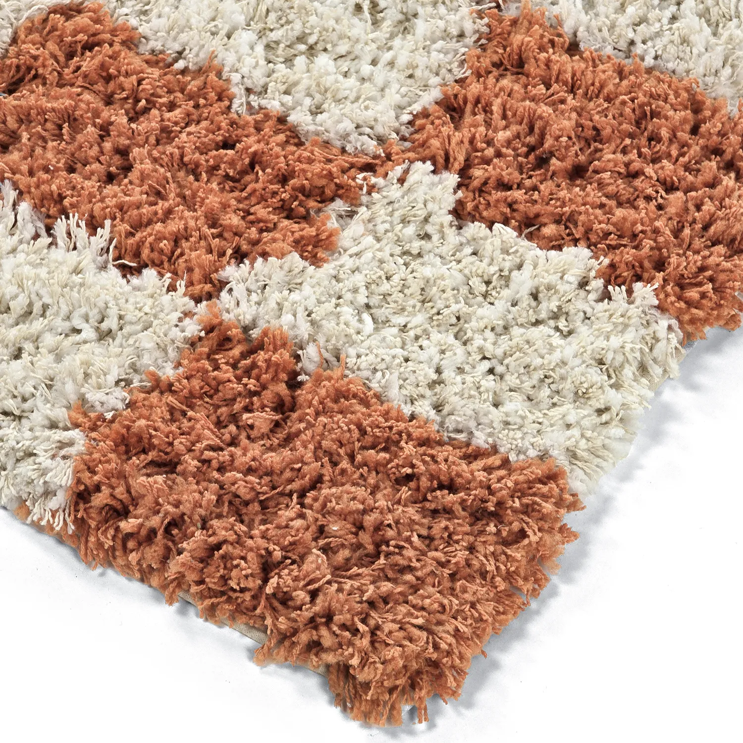 Tapis shaggy - Atrani Natural Cotton Shaggy (orange)