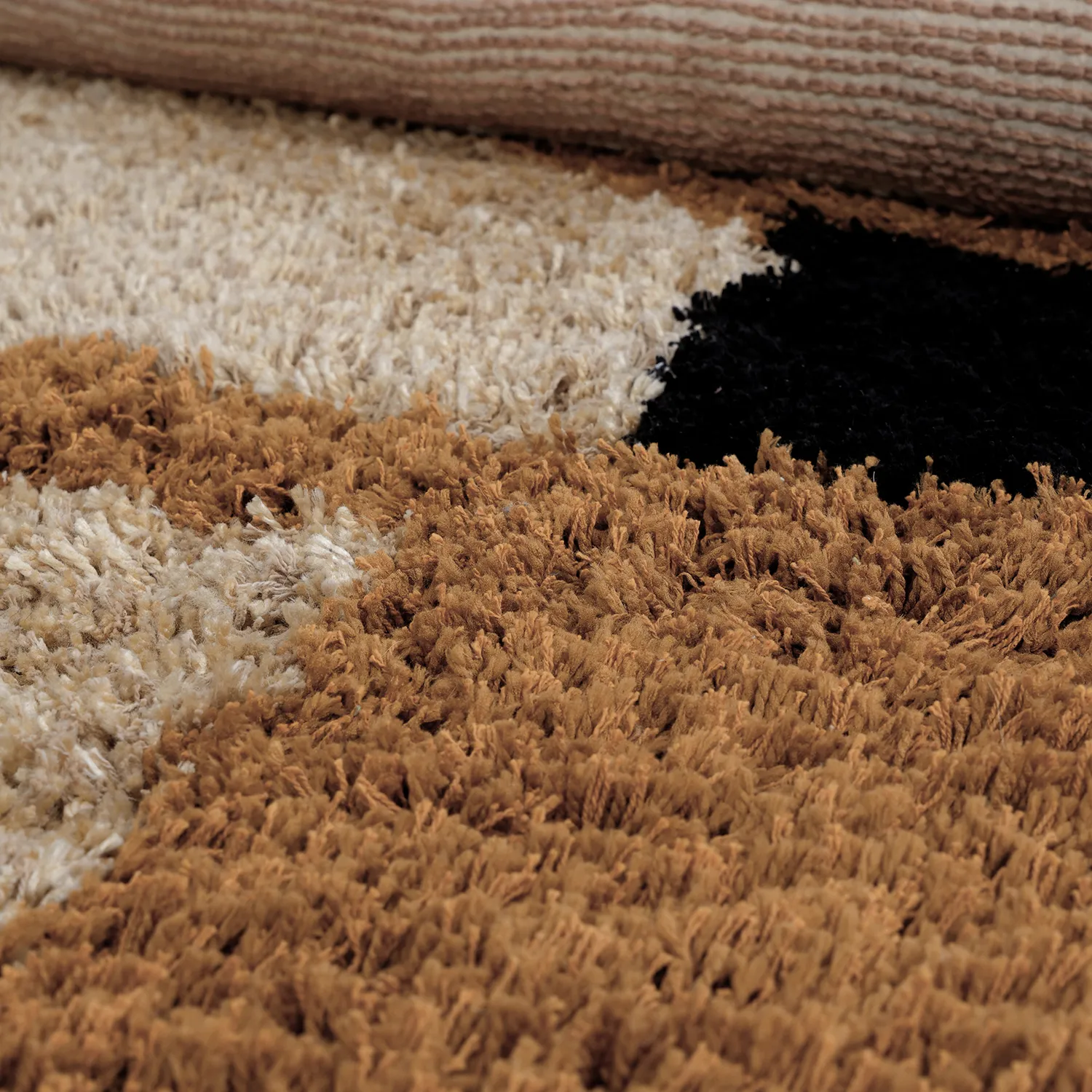 Tapis shaggy - Cefalu Natural Cotton Shaggy (multicolore)