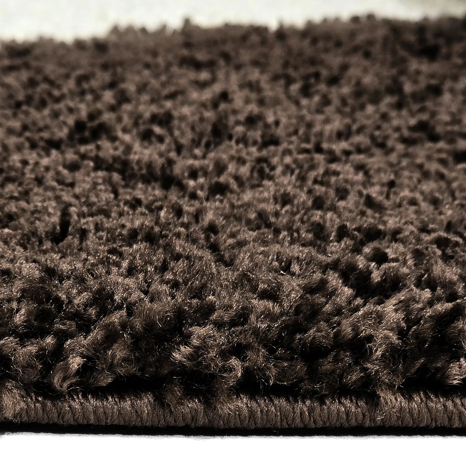 Tapis à poils longs - Chiniot (marron/beige/blanc)