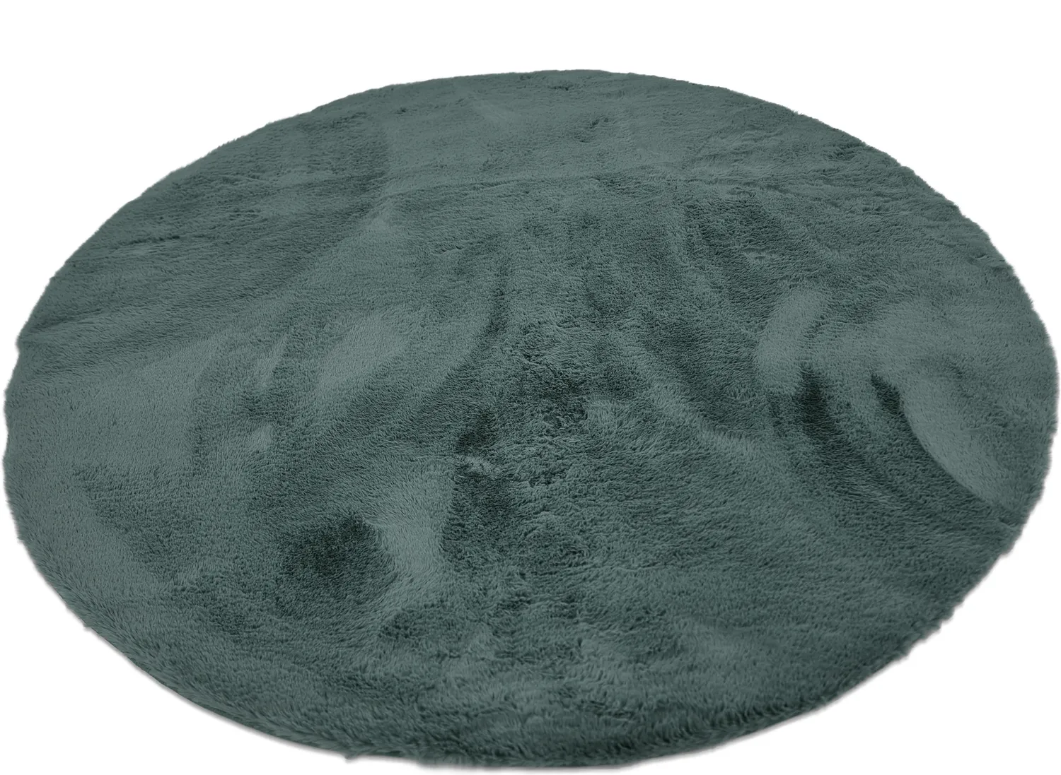 Tapis ronds - Cloud Super Soft (vert)
