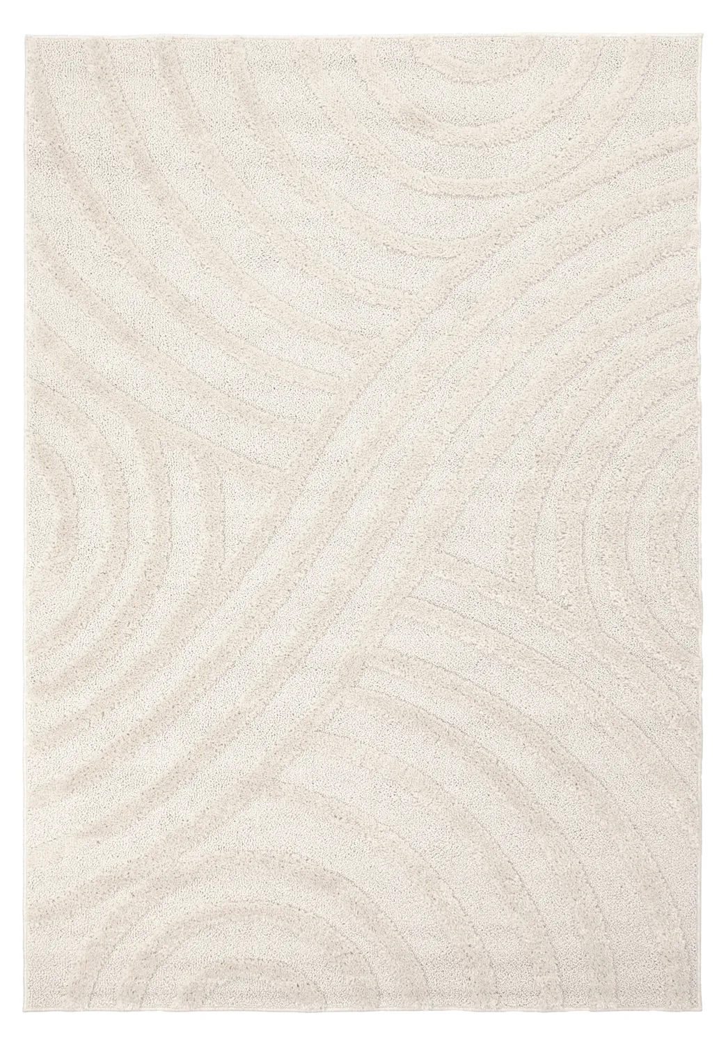 Tapis moelleux - Iwaki (blanc cassé)