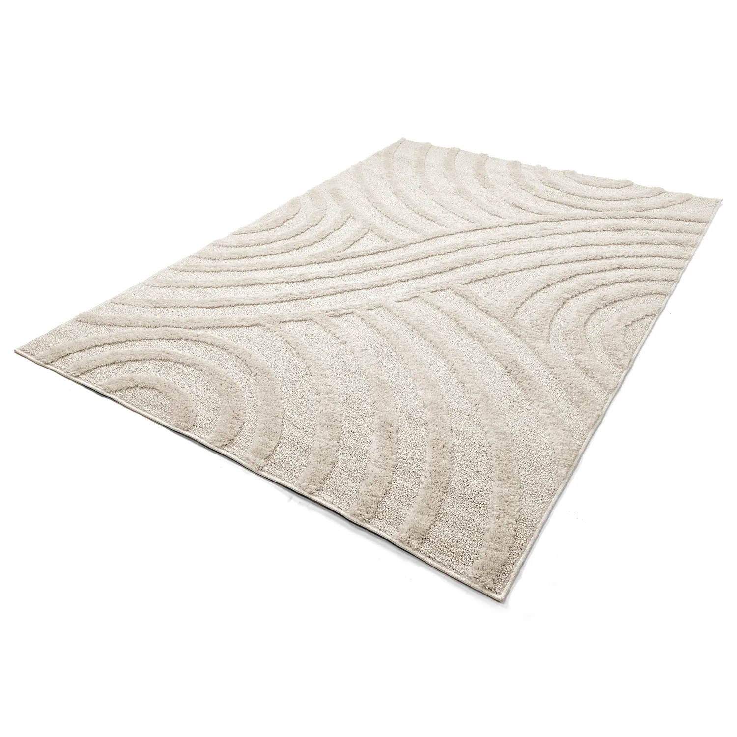 Tapis moelleux - Iwaki (blanc cassé)