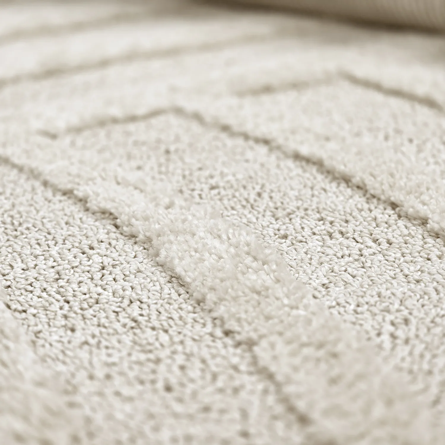 Tapis moelleux - Iwaki (blanc cassé)