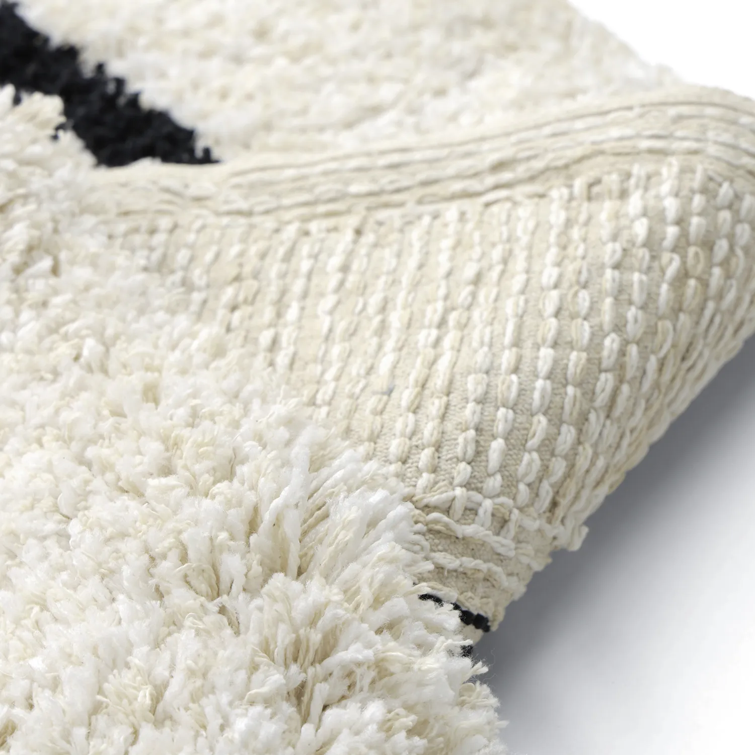 Tapis shaggy - Naousa Natural Cotton Shaggy (multicolore)