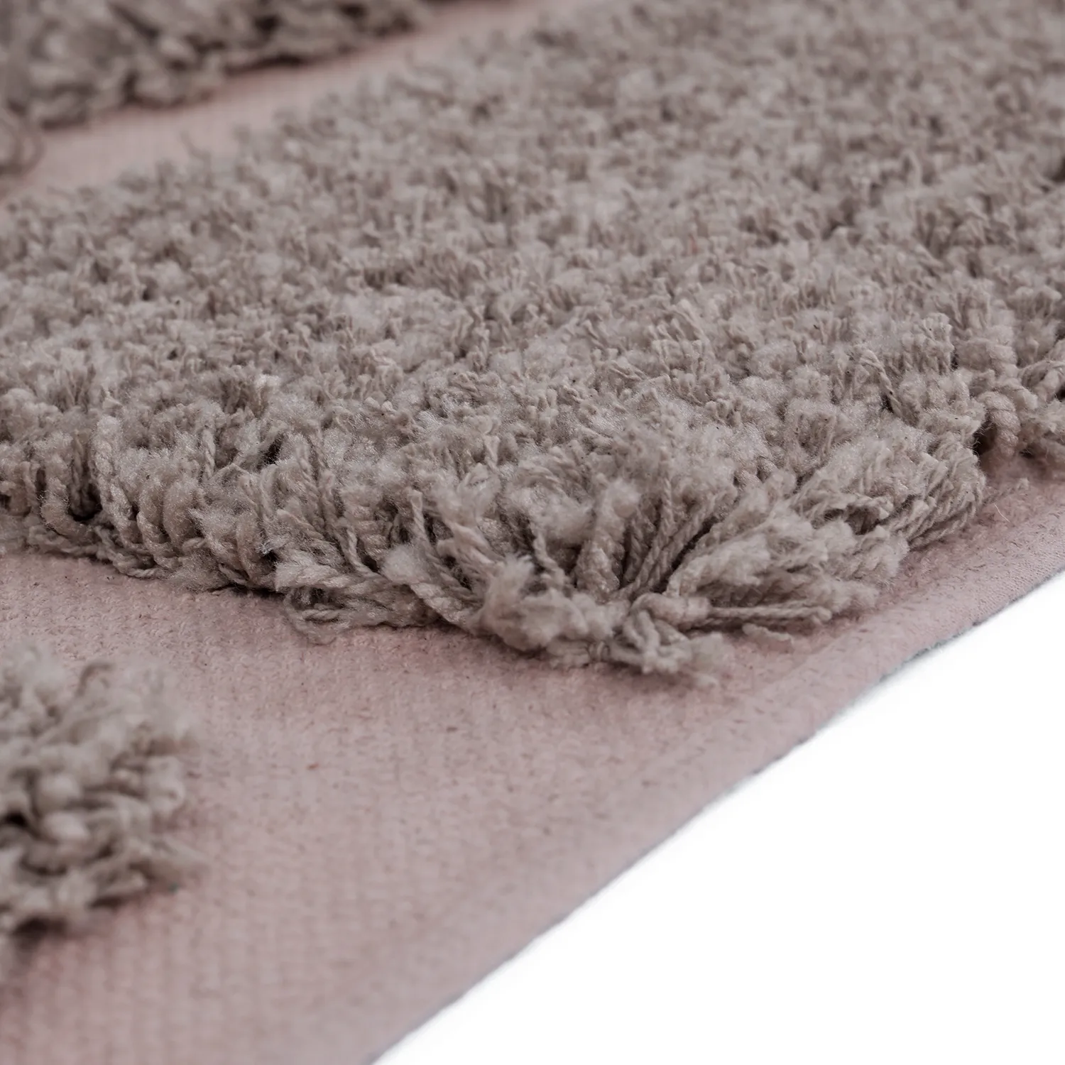 Tapis shaggy - Otranto Natural Cotton Shaggy (taupe)