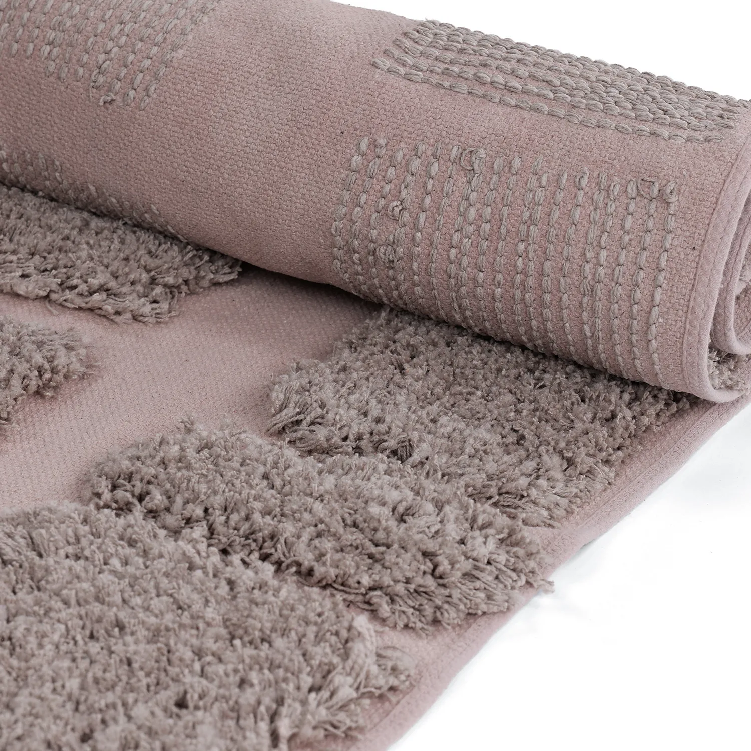 Tapis shaggy - Otranto Natural Cotton Shaggy (taupe)