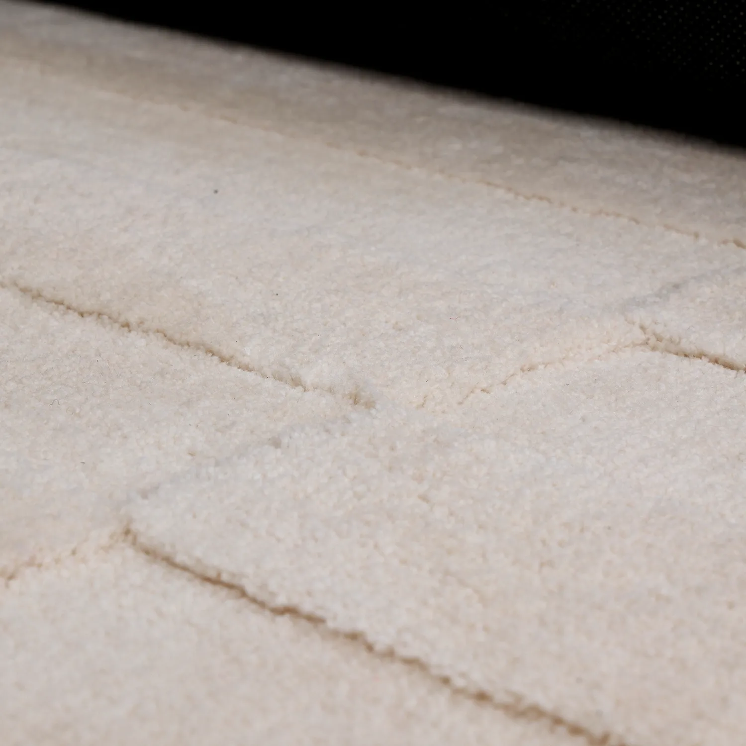 Tapis shaggy - Paxos (crème)