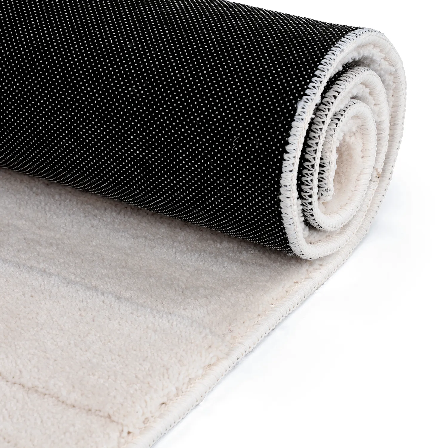 Tapis shaggy - Paxos (crème)
