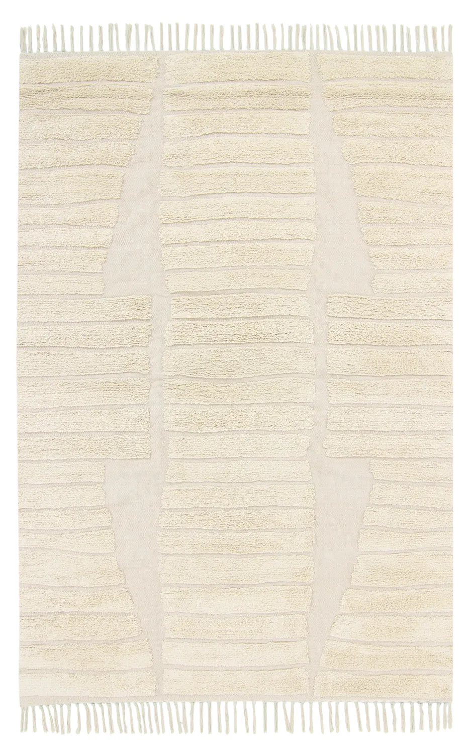 Tapis shaggy - Rani Natural Cotton Shaggy (beige)