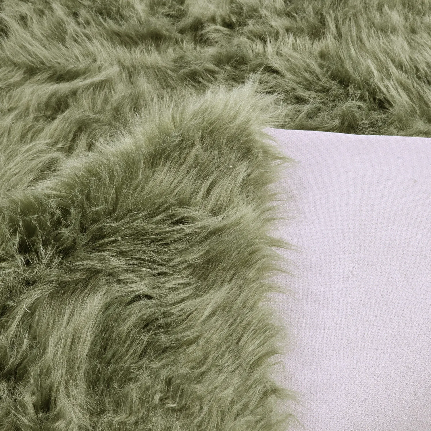 Tapis shaggy - Sohar (vert)