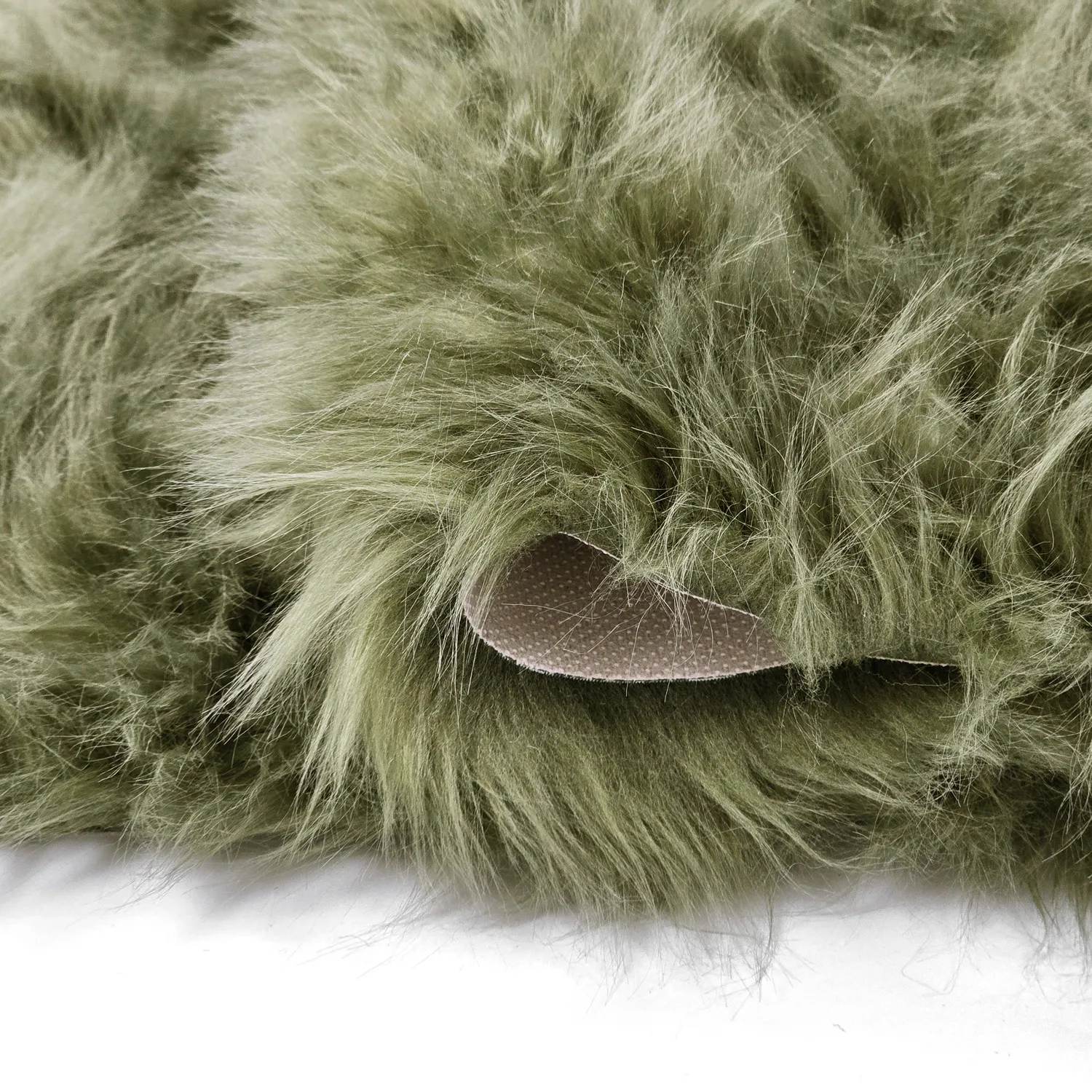 Tapis shaggy - Sohar (vert)