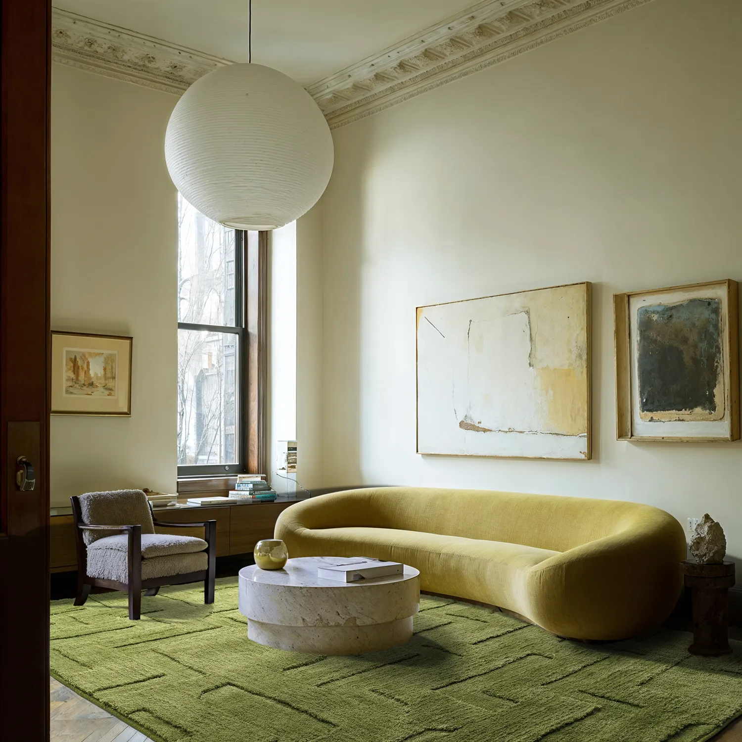 Tapis moelleux - Tripoli (vert mousse)