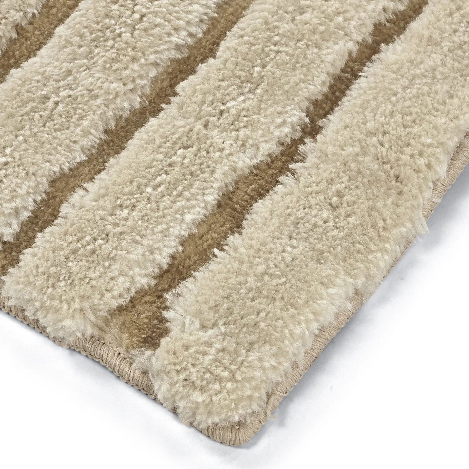 Tapis shaggy - Tyros (beige/crème)