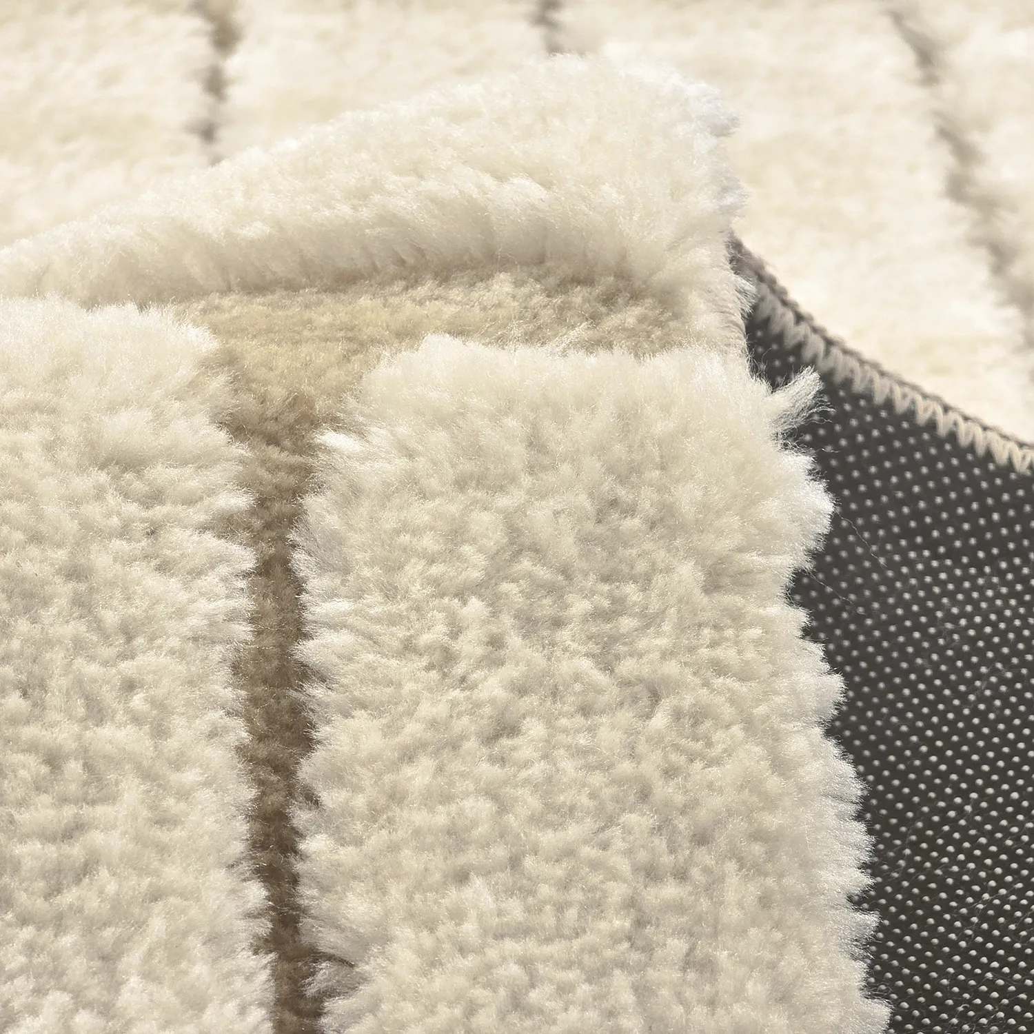 Tapis shaggy - Tyros (beige/crème)