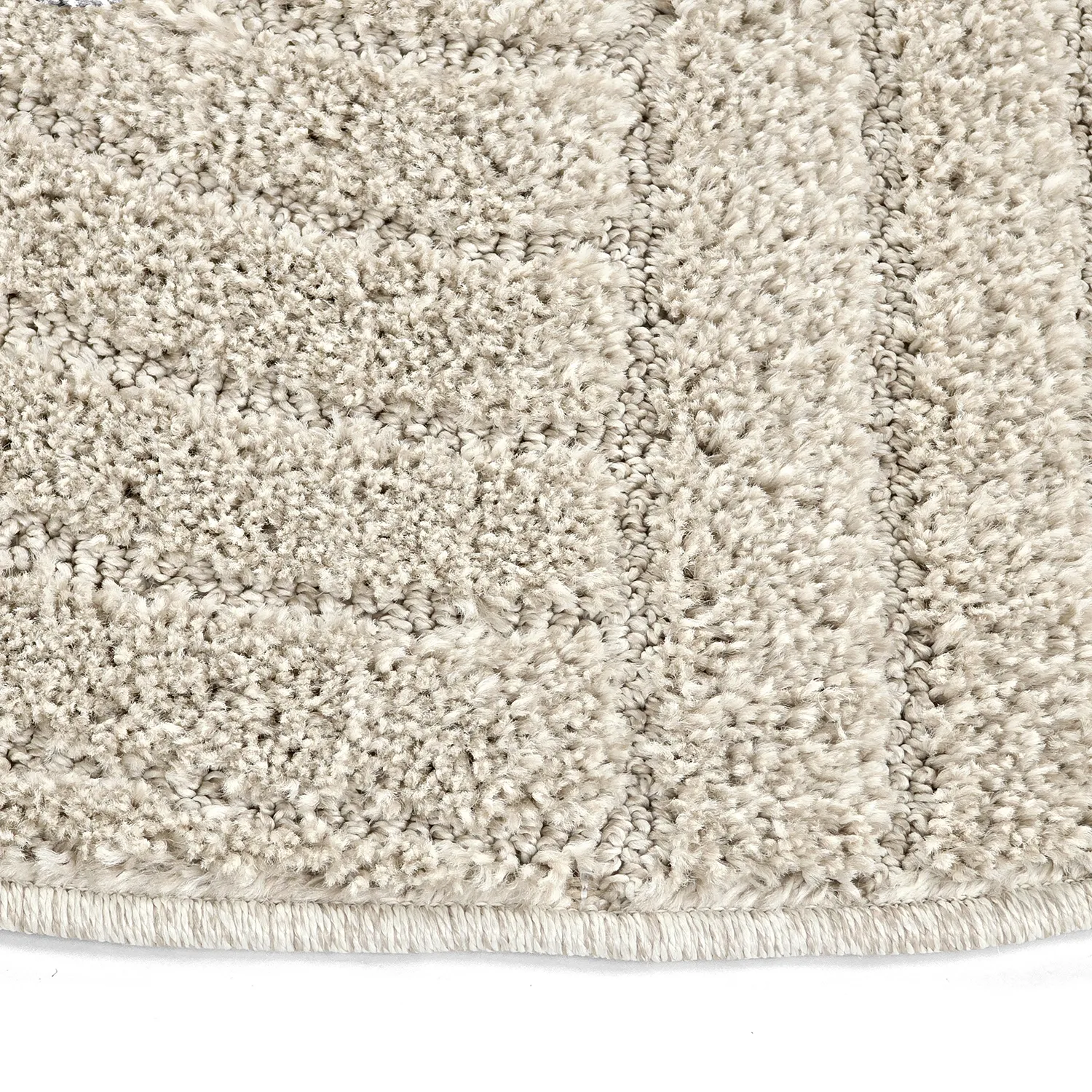 Tapis ronds - Wendy (beige)