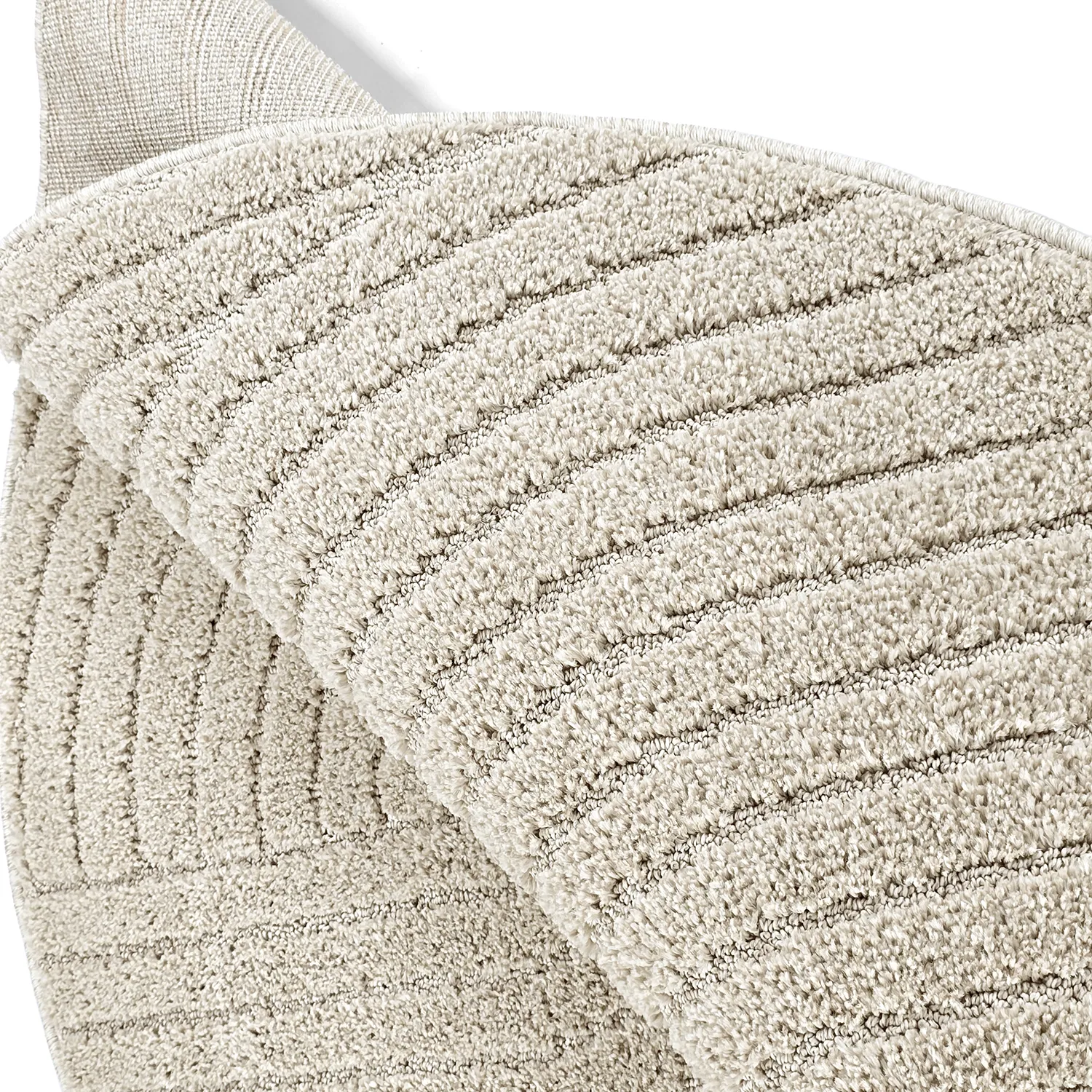 Tapis ronds - Wendy (beige)