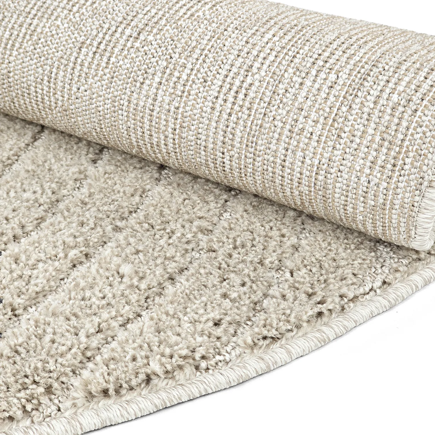 Tapis ronds - Wendy (beige)