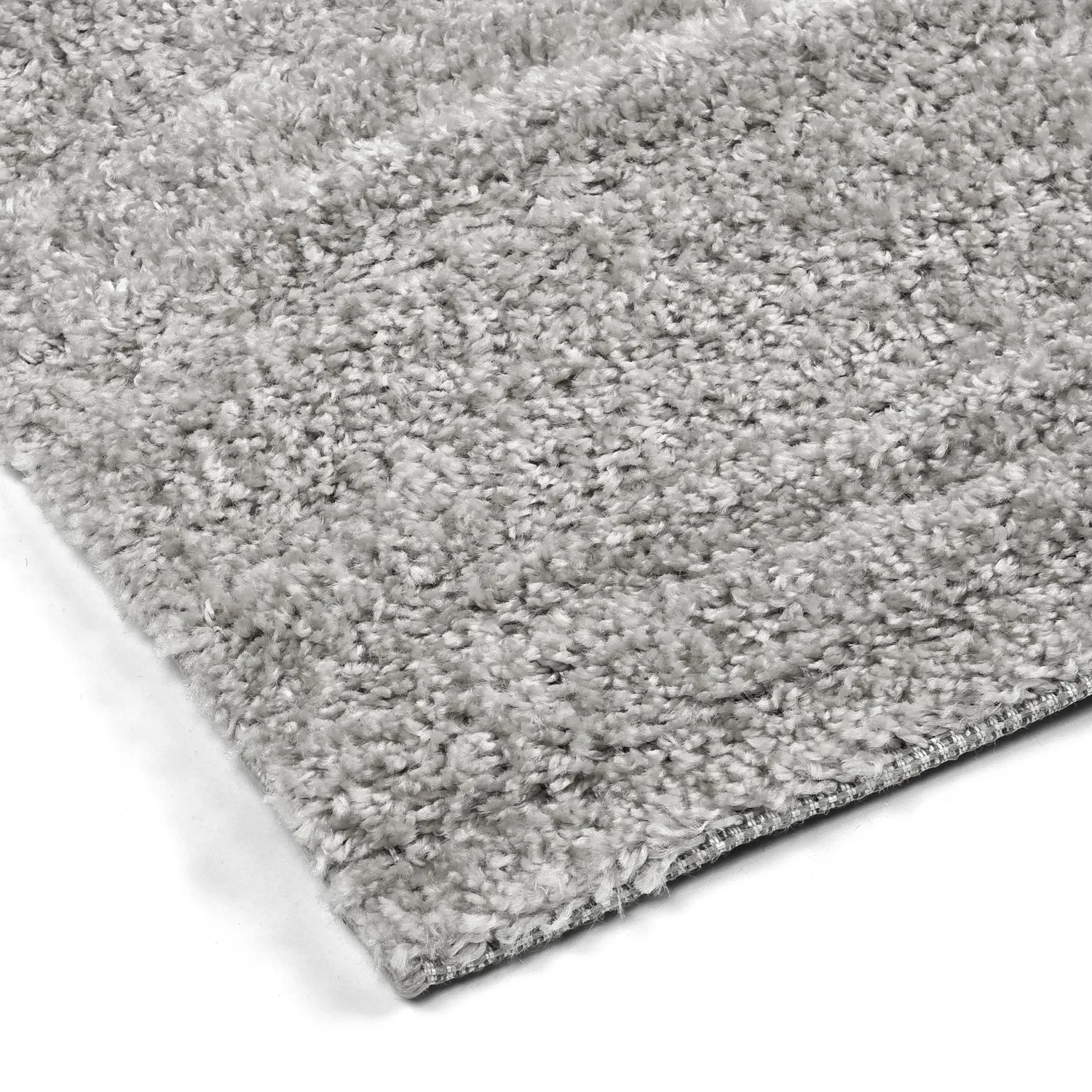 Tapis à poils longs - Zoe (gris)