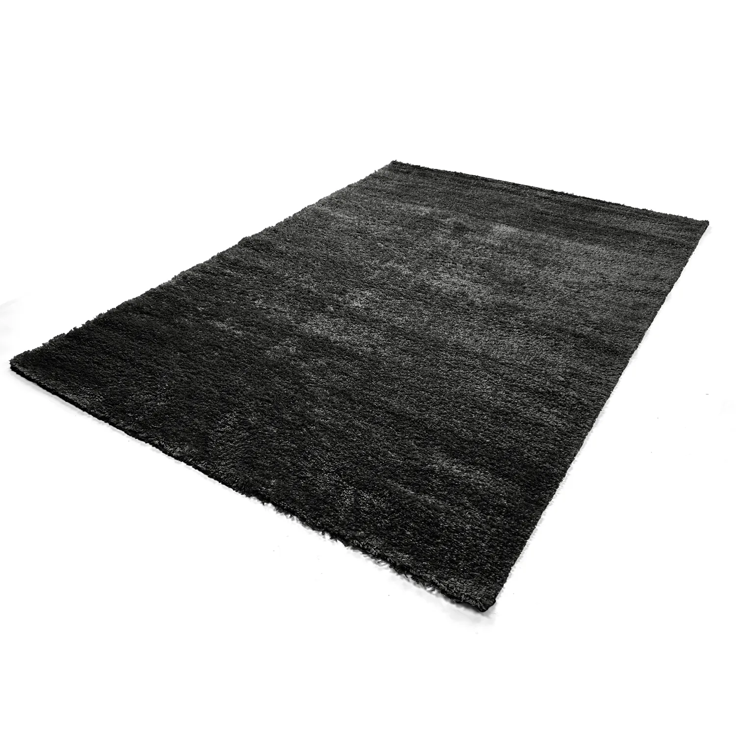 Tapis à poils longs - Zoe (noir)