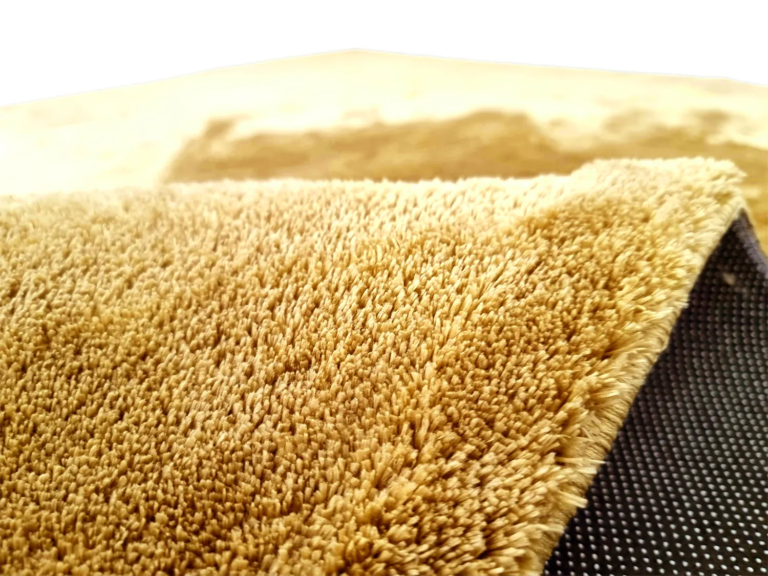 Tapis moelleux - Aranga Super Soft Fur (ocre)