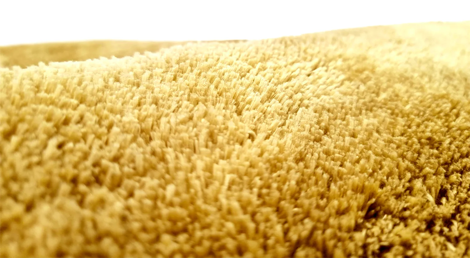 Tapis ronds - Aranga Super Soft Fur (ocre)