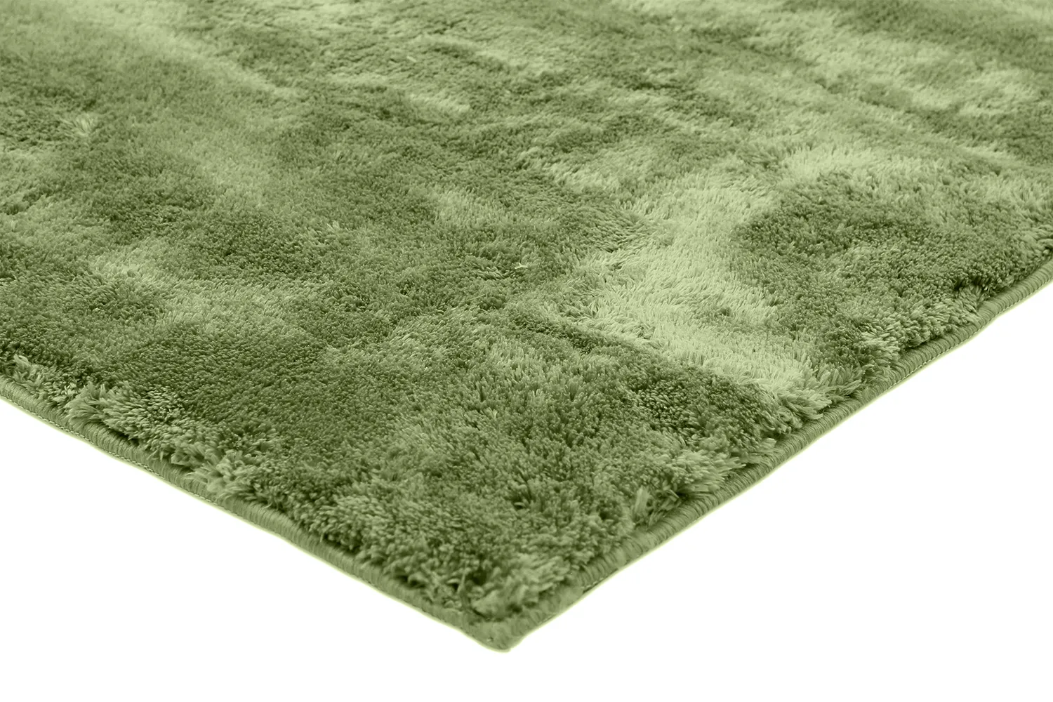 Tapis à poils longs - Aranga Super Soft Fur (vert olive)