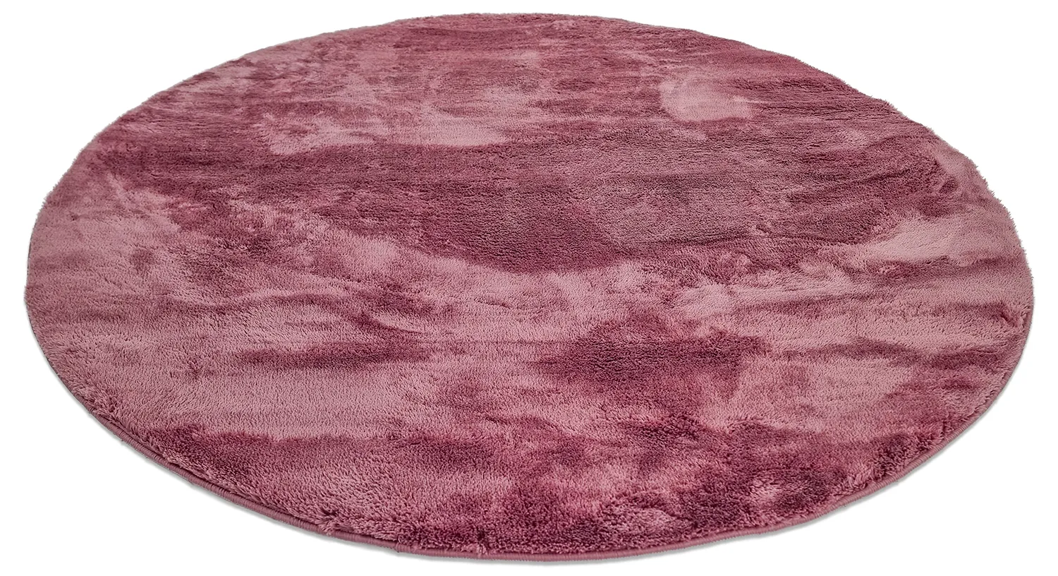 Tapis ronds - Aranga Super Soft Fur (rose)