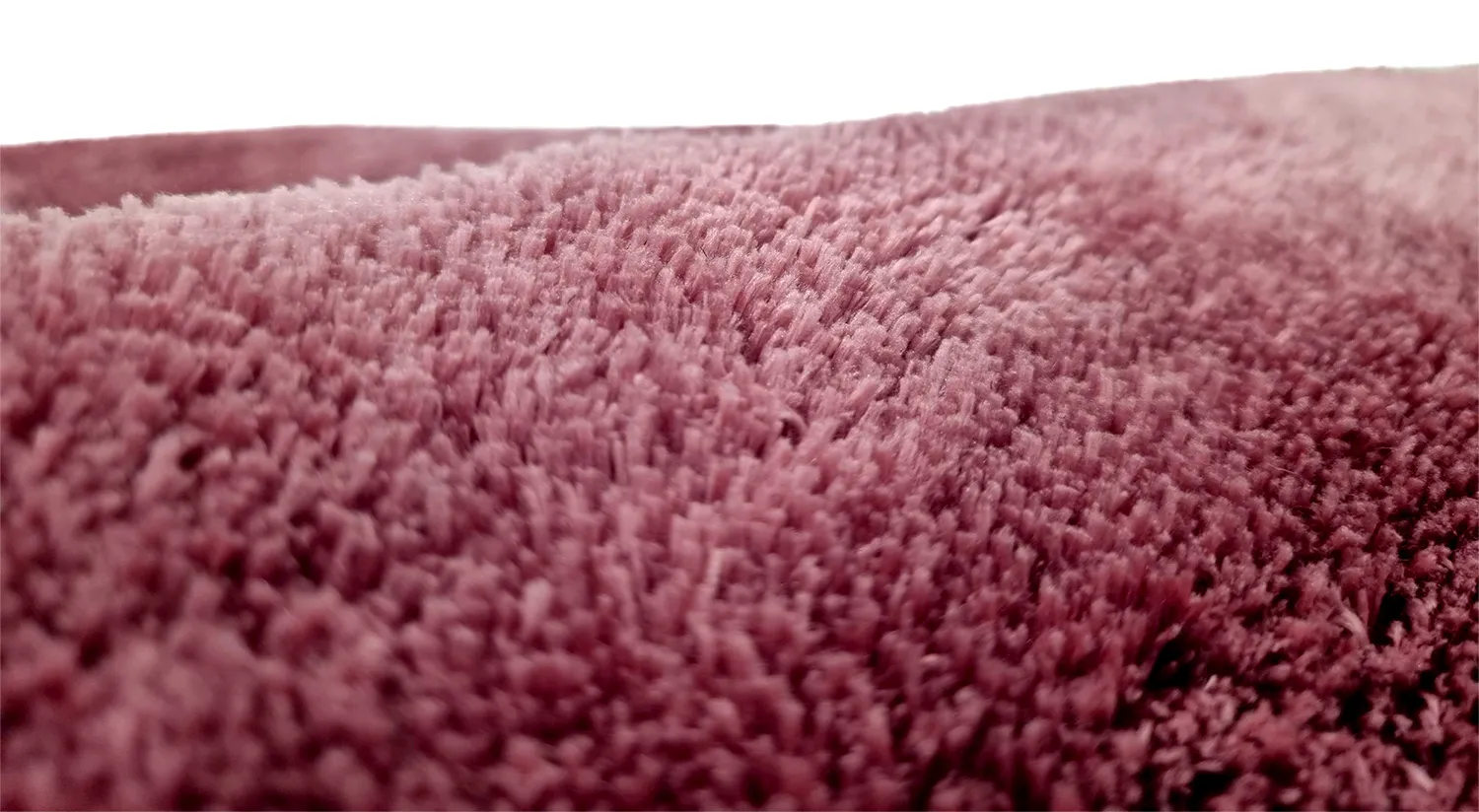 Tapis ronds - Aranga Super Soft Fur (rose)