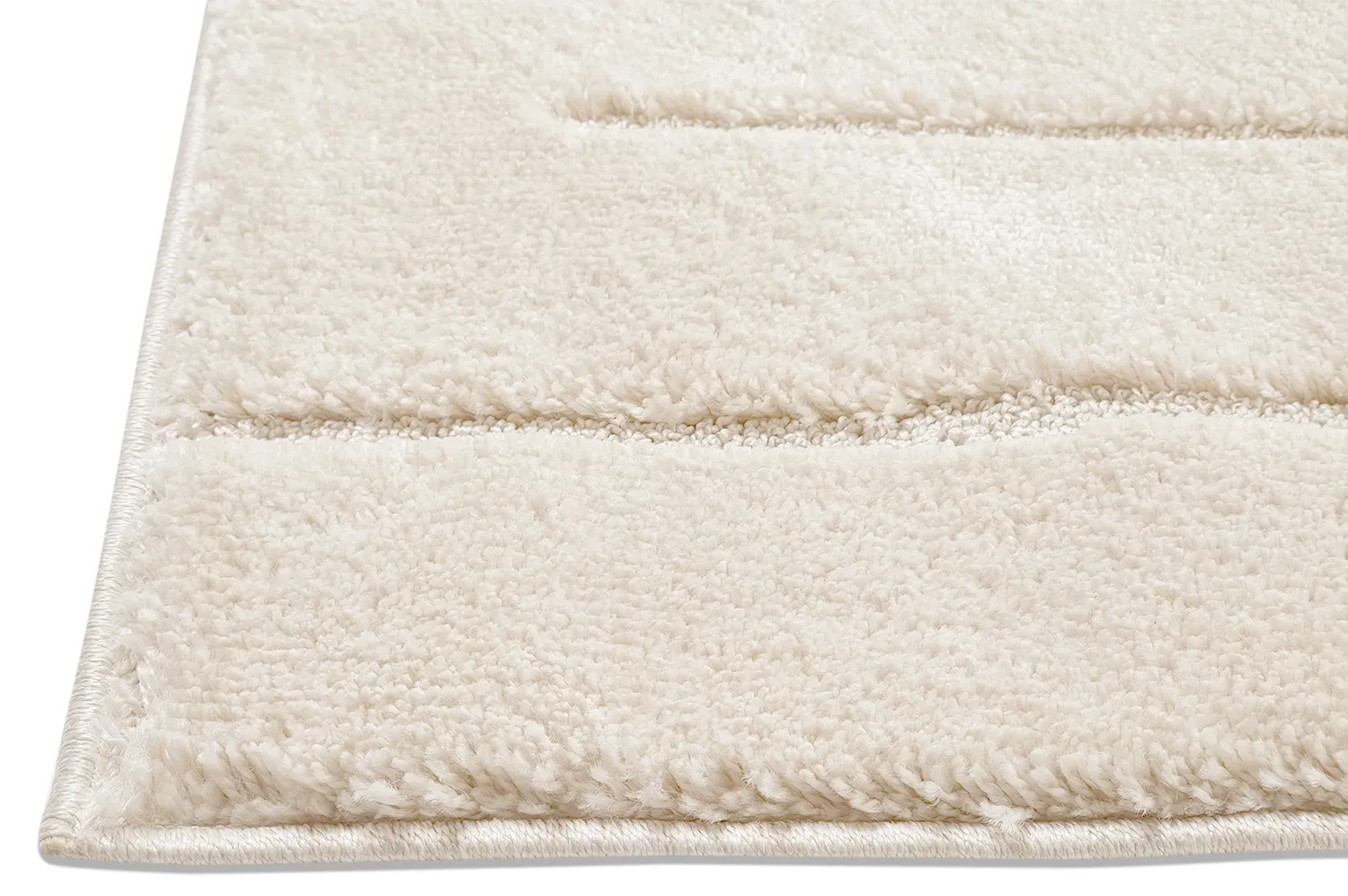 Tapis moelleux - Flavia (blanc cassé)