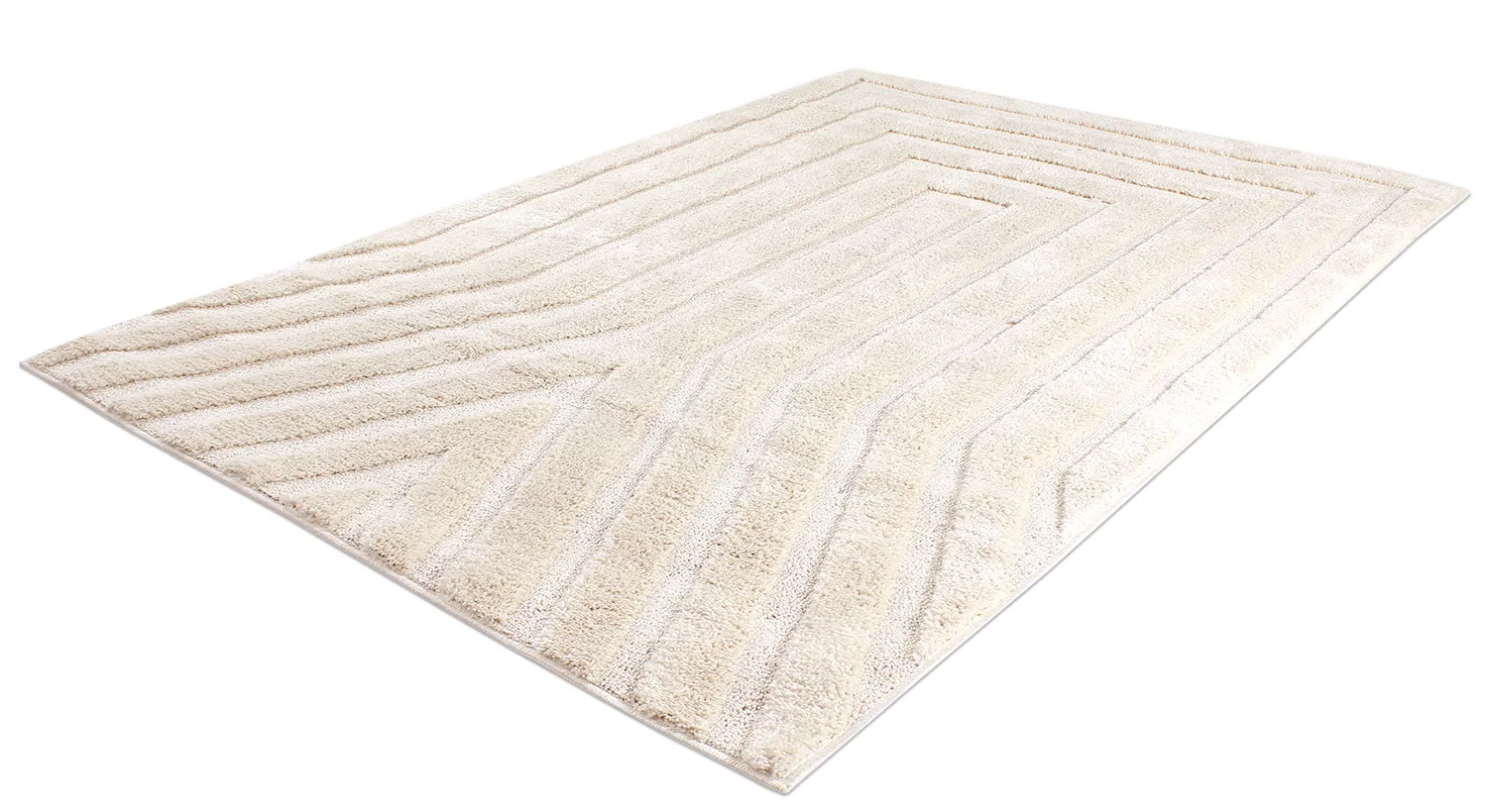 Tapis moelleux - Lottie (blanc cassé)