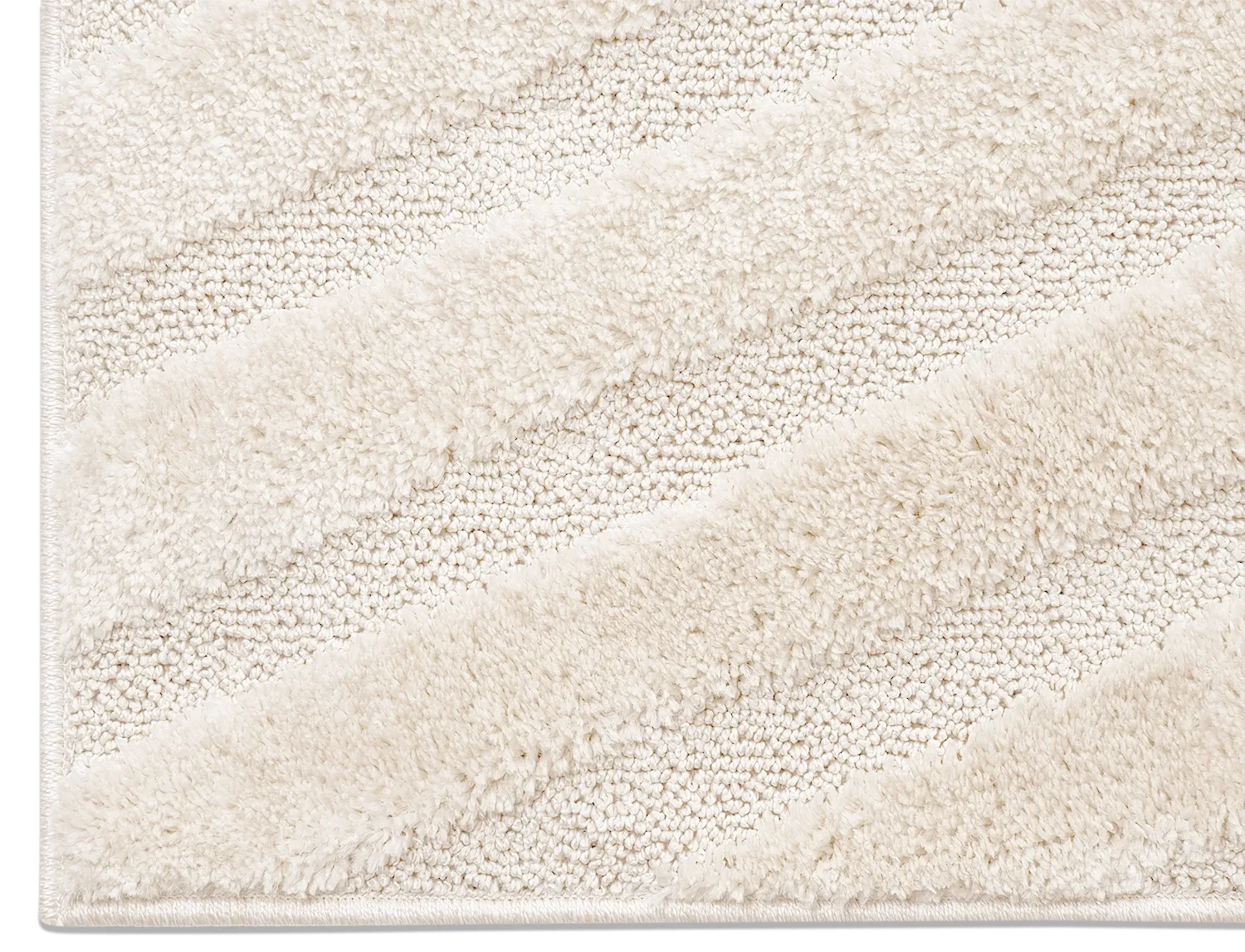 Tapis moelleux - Lottie (blanc cassé)