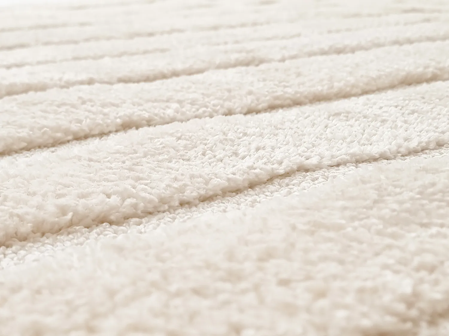 Tapis moelleux - Lottie (blanc cassé)