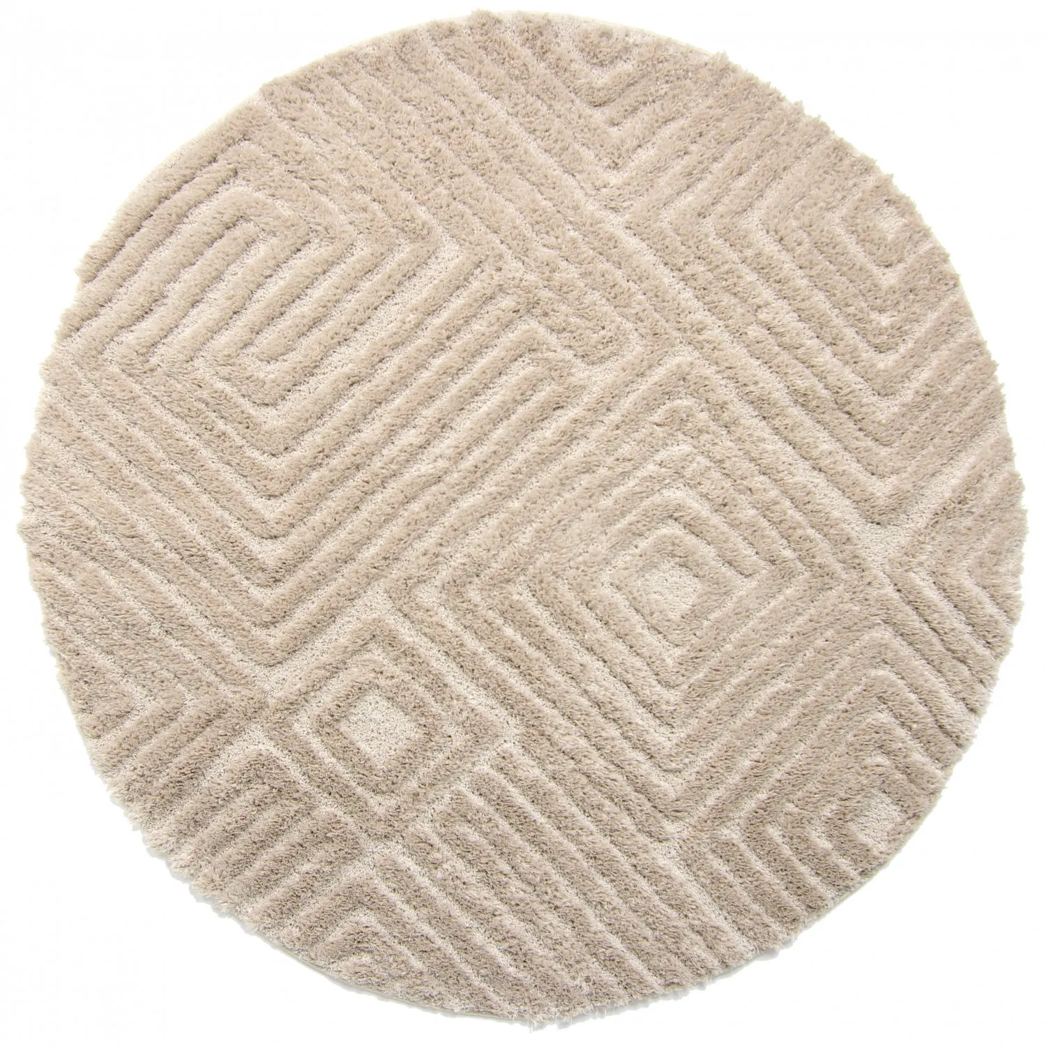 Tapis ronds - Monti (beige)