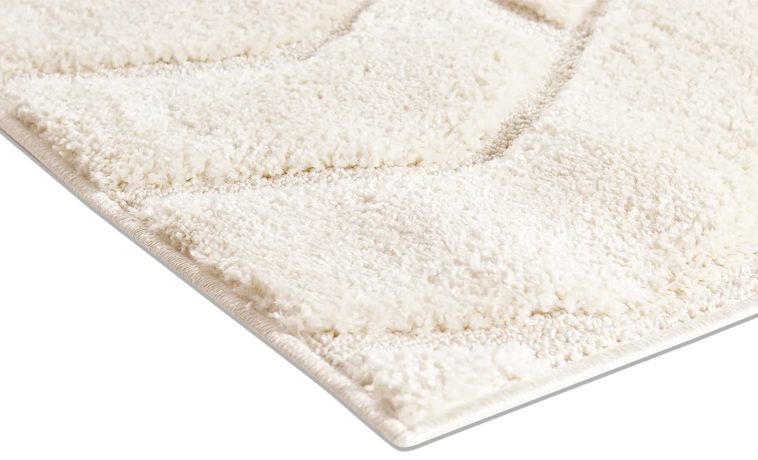 Tapis moelleux - Ottoline (blanc cassé)