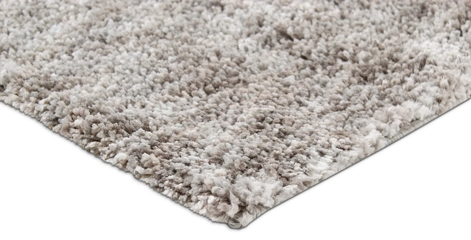 Tapis moelleux - Pluto (gris)