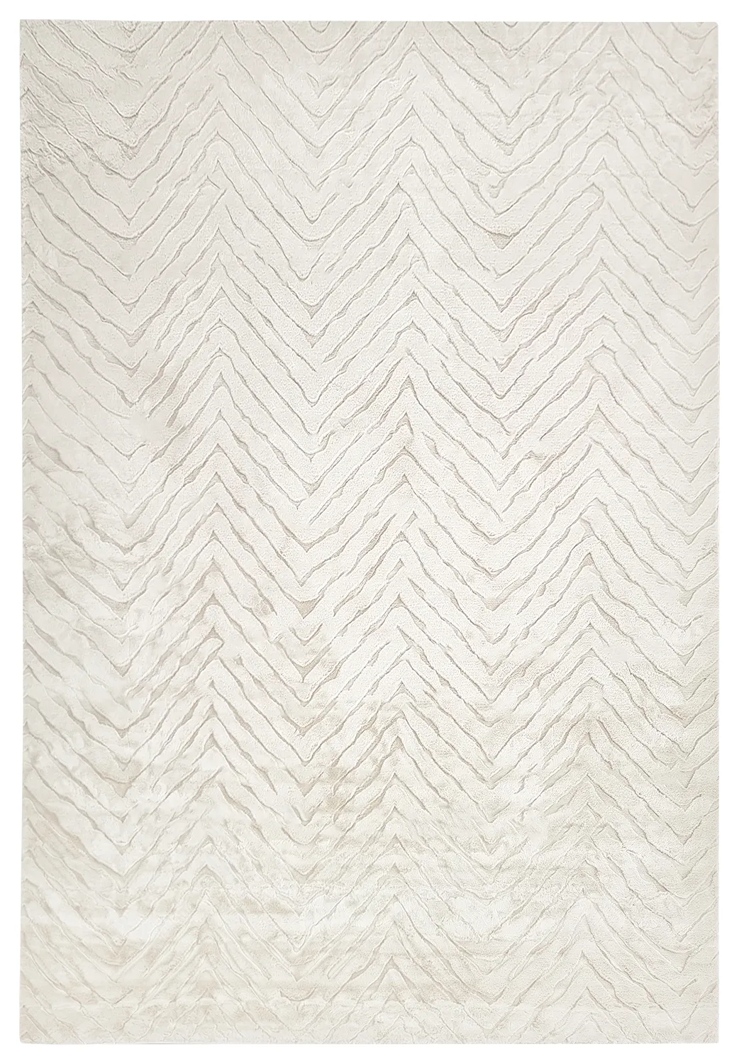 Tapis à poils longs - Wren (blanc cassé)