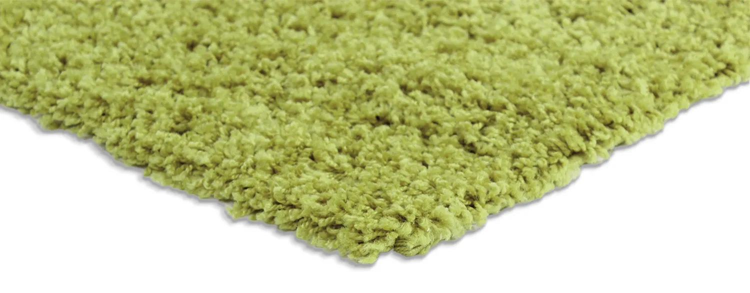 Tapis moelleux - Zoe (vert)