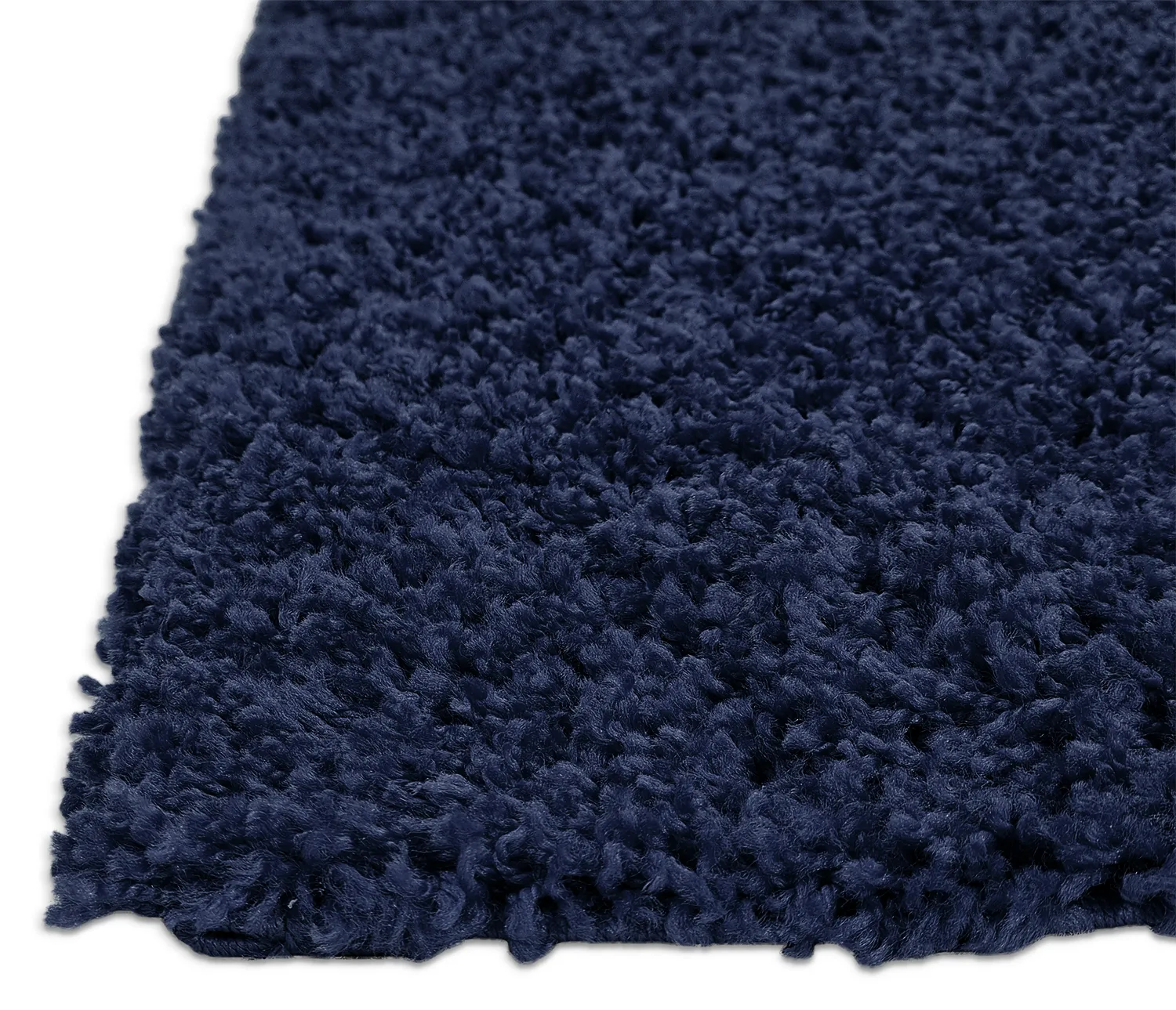 Tapis moelleux - Zoe (bleu foncé)