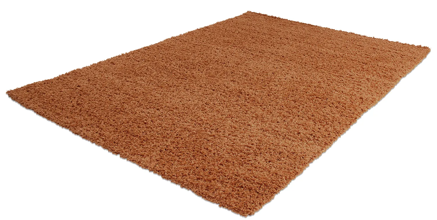 Tapis moelleux - Zoe (terracotta)