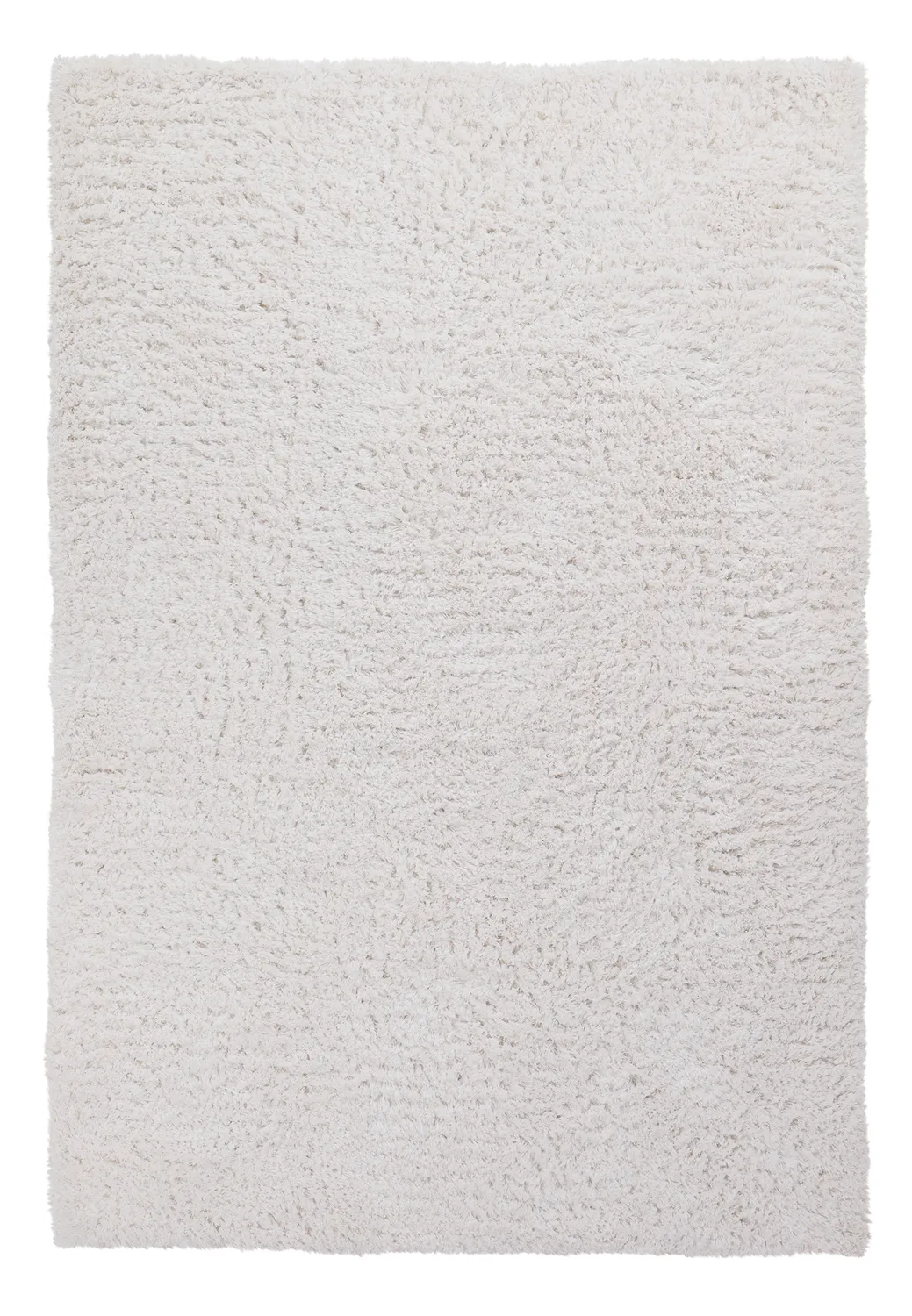 Tapis shaggy - Combarro Solid Cotton Shaggy (crème)
