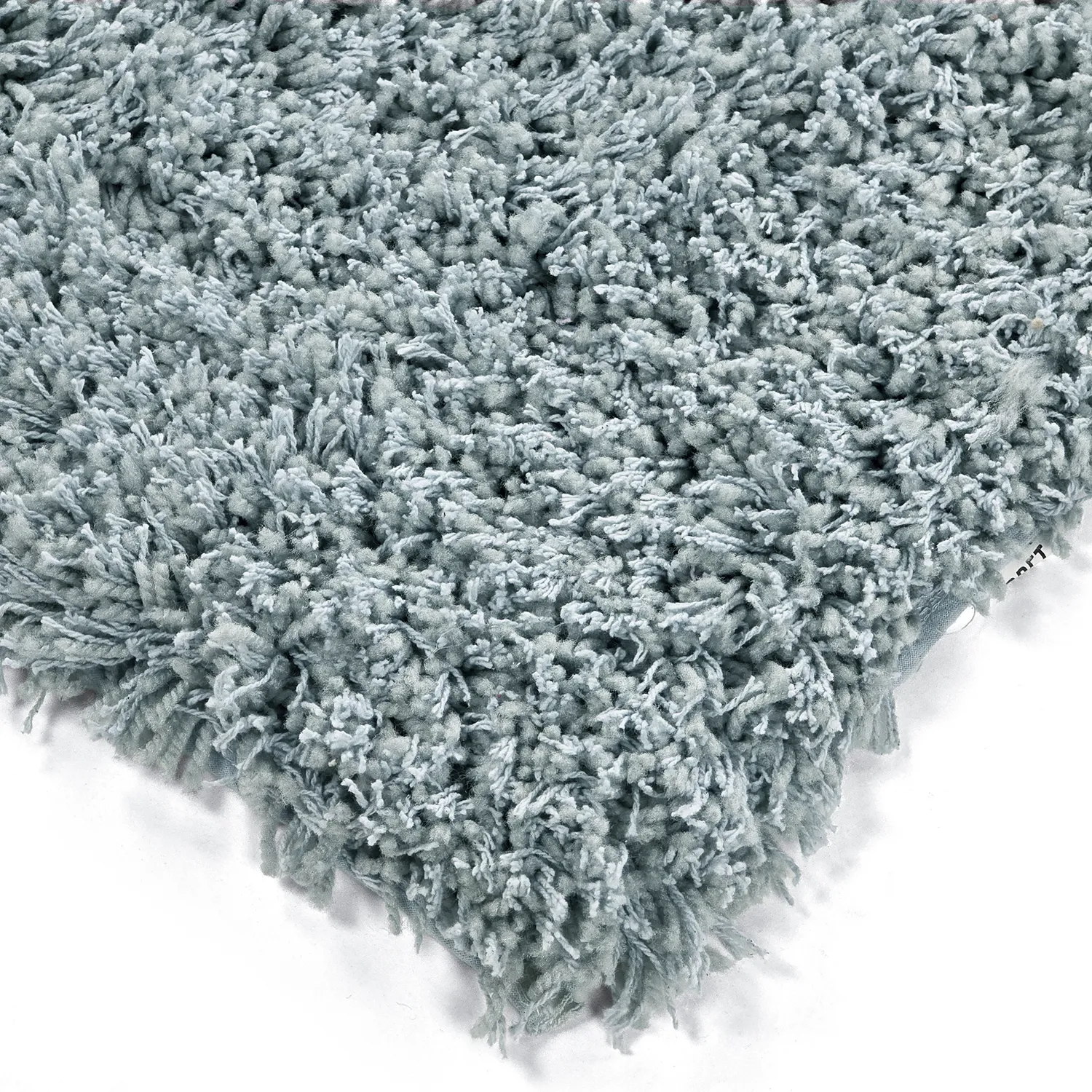Tapis shaggy - Combarro Solid Cotton Shaggy (bleu clair)