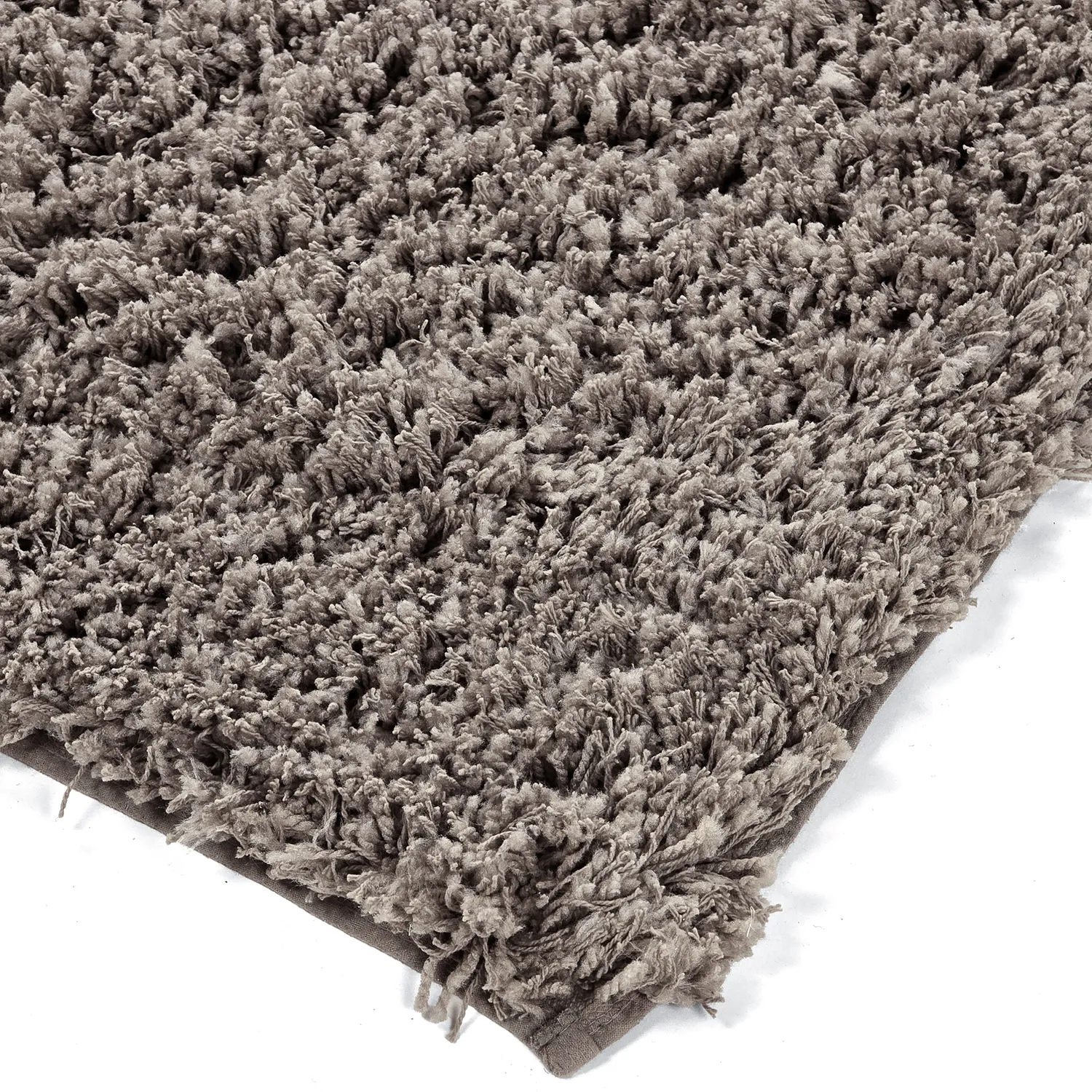 Tapis shaggy - Combarro Solid Cotton Shaggy (taupe)