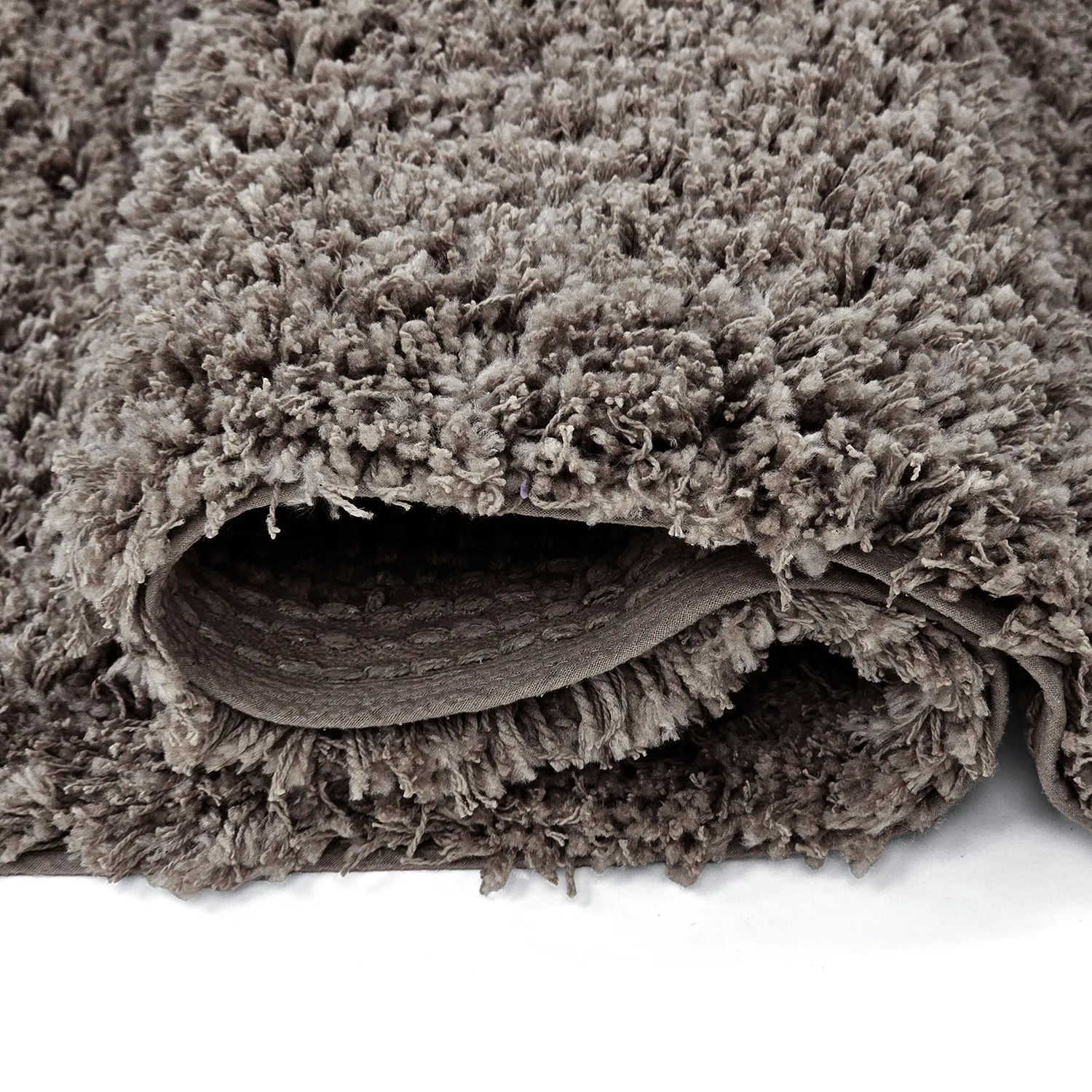Tapis shaggy - Combarro Solid Cotton Shaggy (taupe)