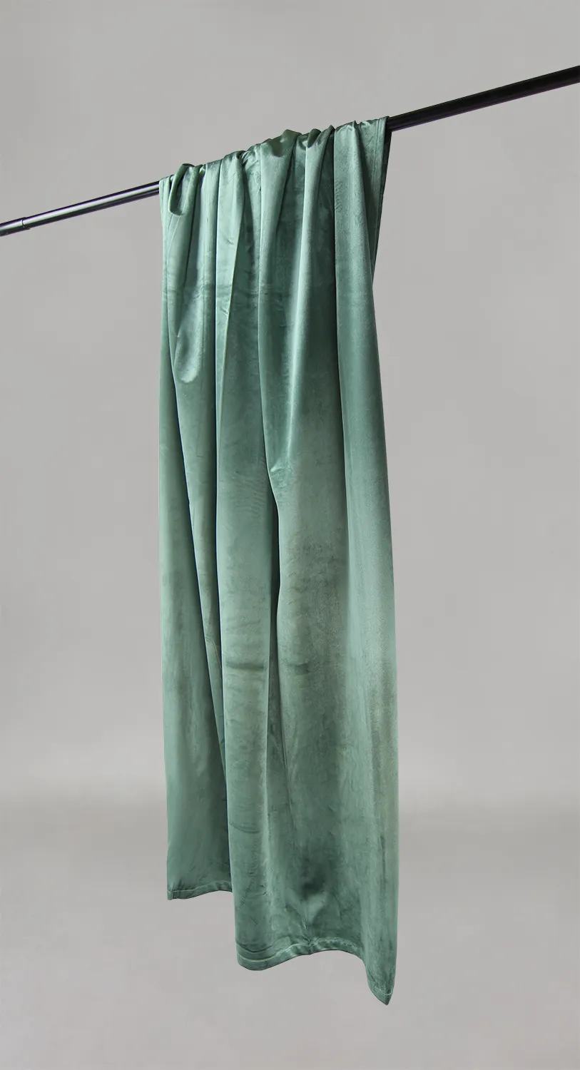 Rideaux - Rideau en velours Marlyn (vert)