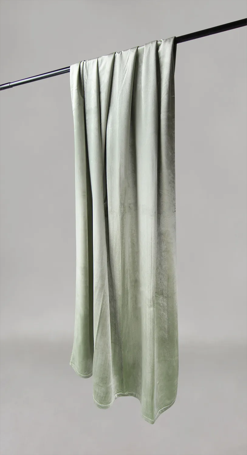Rideaux - Rideau en velours Marlyn (vert clair)