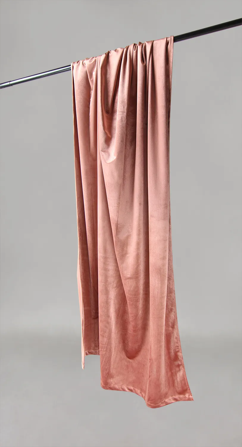 Rideaux - Rideau en velours Marlyn (rose)