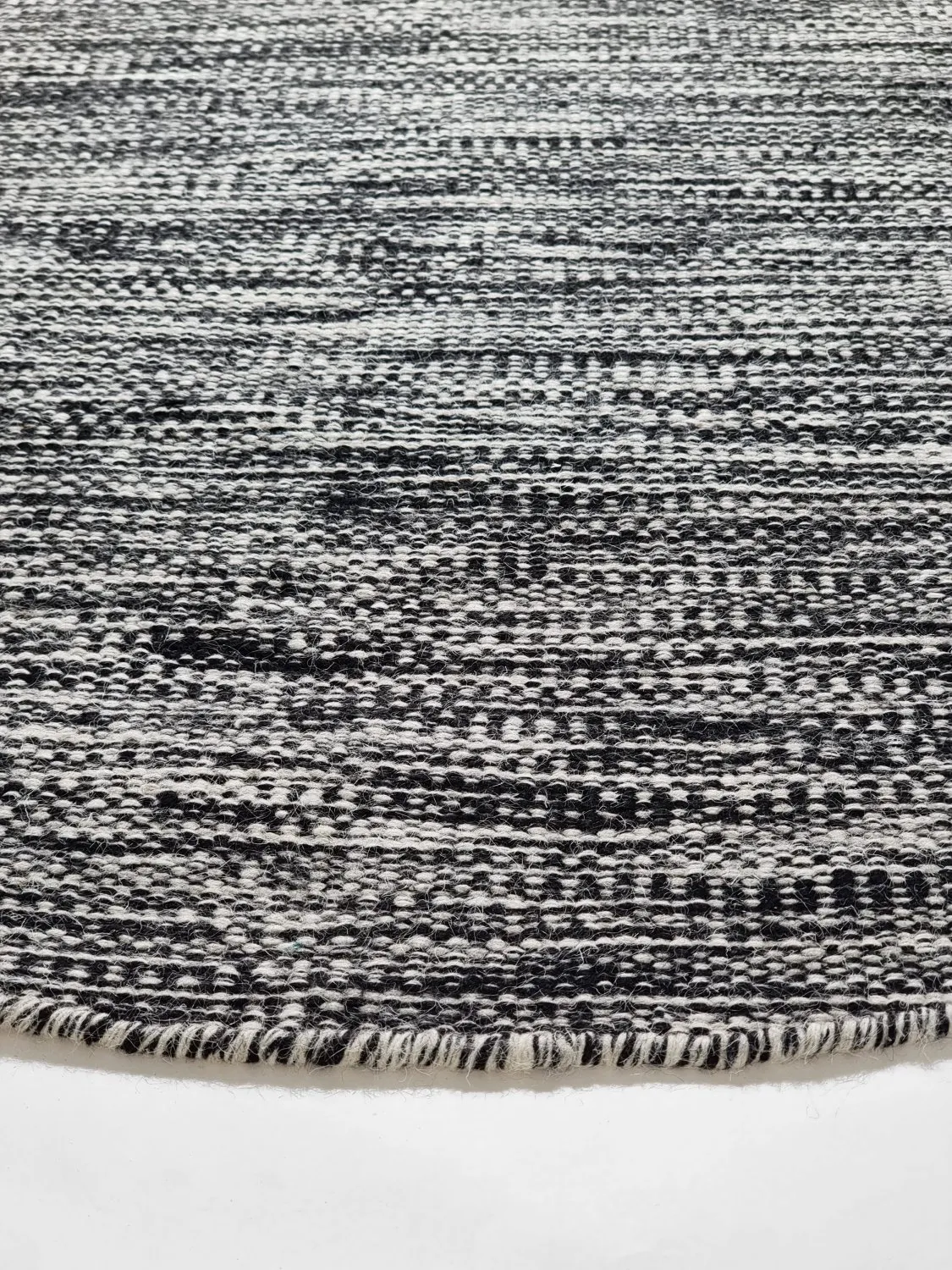 Tapis rond - Savona (noir)