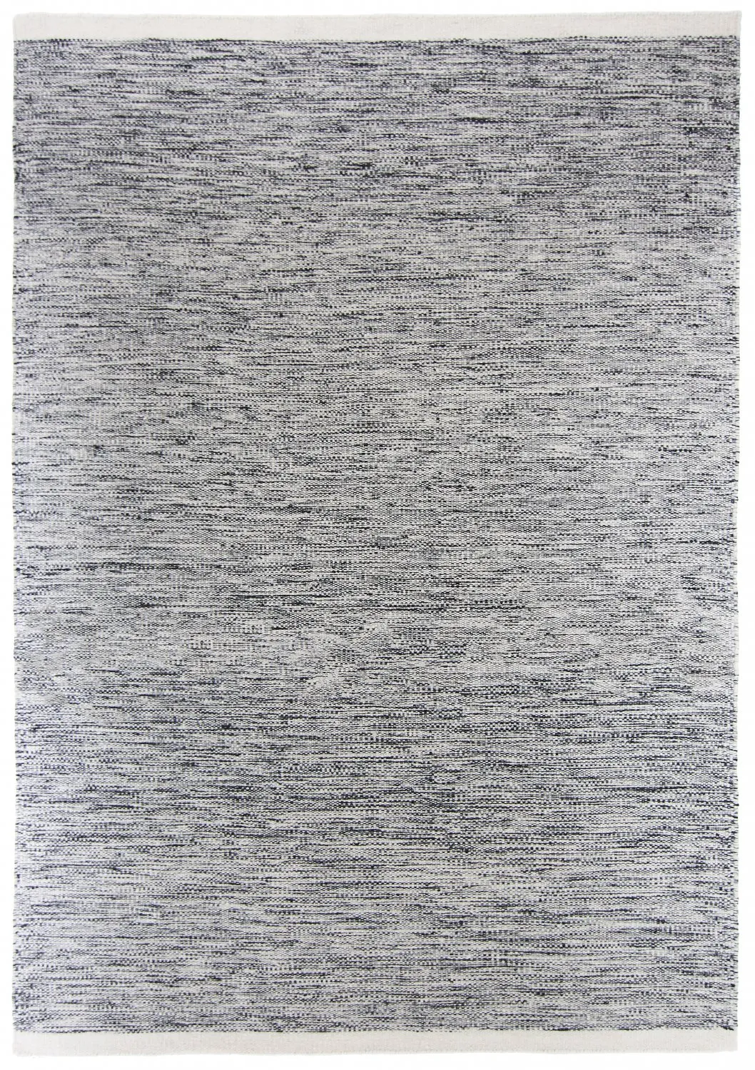 Tapis en laine - Savona (noir/blanc)