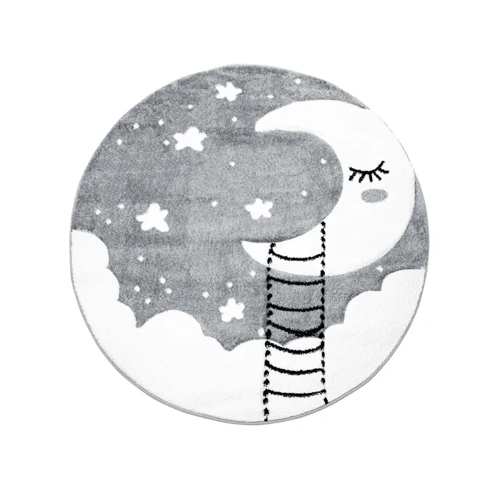 Tapis enfant - Bueno Moon (gris)